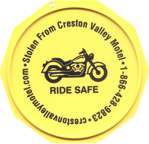 Motorcycle Coasters�, motorcycle kickstand pad, motorcycle kickstand plate, side stand support, custom imprint