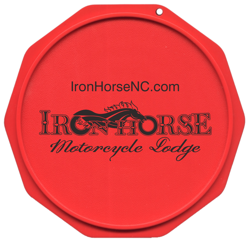 Motorcycle Coasters® motorcycle kickstand pad